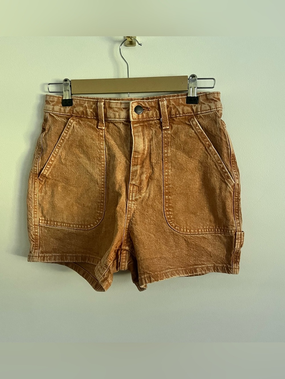 Universal Thread Mom Shorts in Faded Mustard